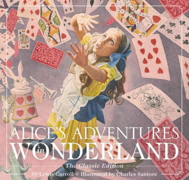 Book cover of: Alice's Adventures in Wonderland (Hardcover). By: Lewis Carroll