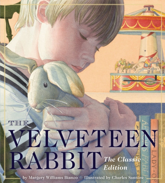 Book cover of: Velveteen Rabbit Oversized Padded Board Book. By: Margery Williams Bianco