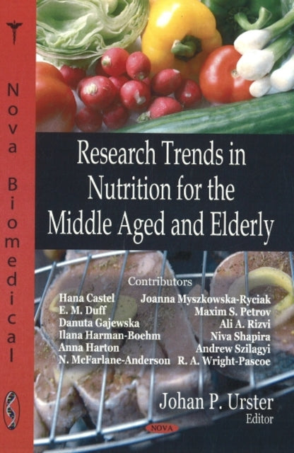 Book cover of: Research Trends in Nutrition for the Middle Aged & Elderly