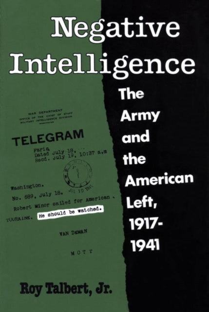 Book cover of: Negative Intelligence. By: Talbert, Roy, Jr.