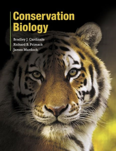 Book cover of: Conservation Biology. By: Bradley Cardinale