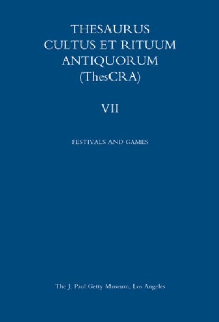Book cover of: Thesaurus Cultus et Rituum – Antiquorum V7. By: Antoine Hermary