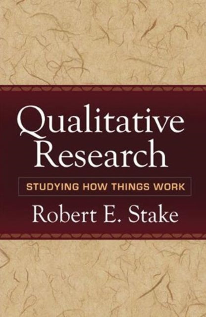 Book cover of: Qualitative Research. By: Robert E. Stake