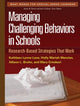 Book cover of: Managing Challenging Behaviors in Schools, First Edition. By: Kathleen L. Lane