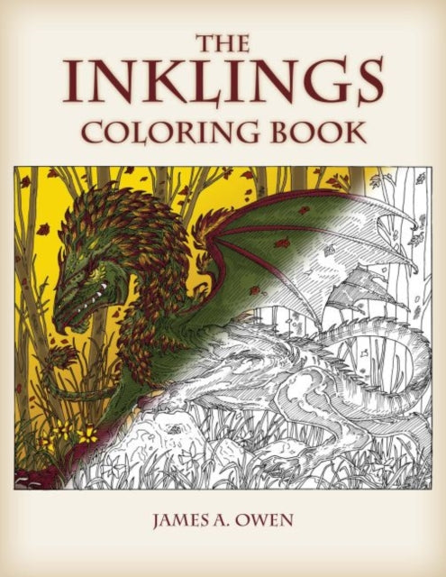 Book cover of: Inklings Coloring Book. By: James A. Owen