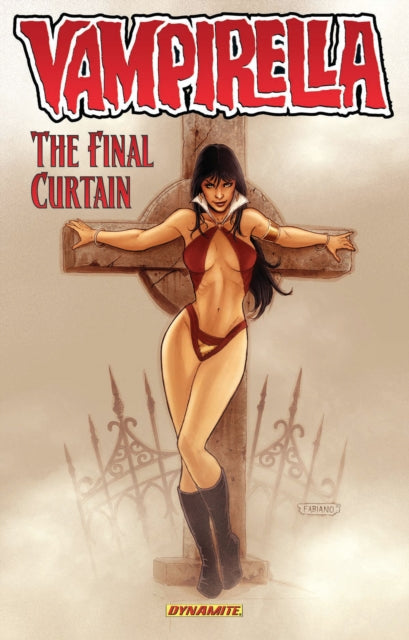 Book cover of: Vampirella Volume 6: The Final Curtain. By: Heubert Khan Michael