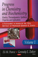 Book cover of: Progress in Chemistry & Biochemistry