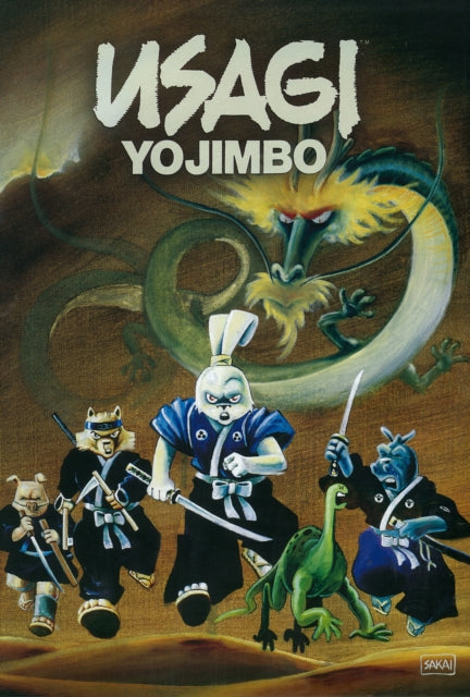 Book cover of: Usagi Yojimbo. By: Stan Sakai