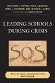 Book cover of: Leading Schools During Crisis. By: Matthew J. Pepper