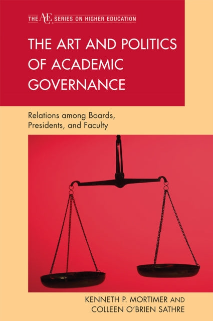 Book cover of: Art and Politics of Academic Governance