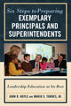 Book cover of: Six Steps to Preparing Exemplary Principals and Superintendents. By: John R. Hoyle