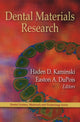 Book cover of: Dental Materials Research