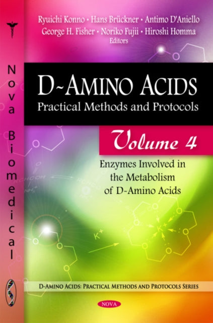 Book cover of: D-Amino Acids. By: Ryuichi Konno