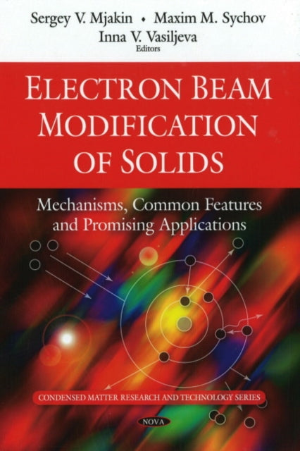 Book cover of: Electron Beam Modification of Solids