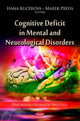 Book cover of: Cognitive Deficit in Mental & Neurological Disorders