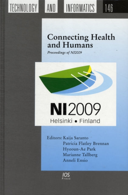 Book cover of: Connecting Health and Humans. By: International Congress in Nursing Informatics (10th 2009 Helsinki, Finland)