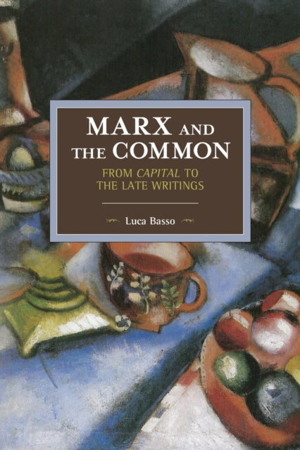 Book cover of: Marx And The Commons: From Capital To The Late Writings. By: Luca Basso