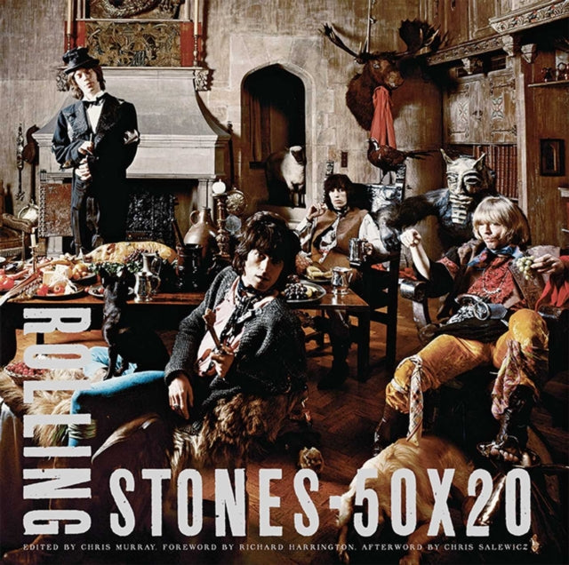 Book cover of: Rolling Stones 50x20. By: Chris Murray
