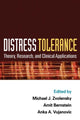 Book cover of: Distress Tolerance. By: Michael J. Zvolensky