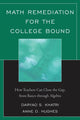 Book cover of: Math Remediation for the College Bound. By: Daryao S. Khatri