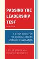 Book cover of: Passing the Leadership Test. By: Leslie Jones