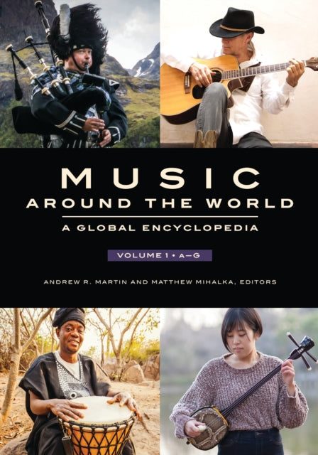 Book cover of: Music around the World. By: Andrew R. Martin