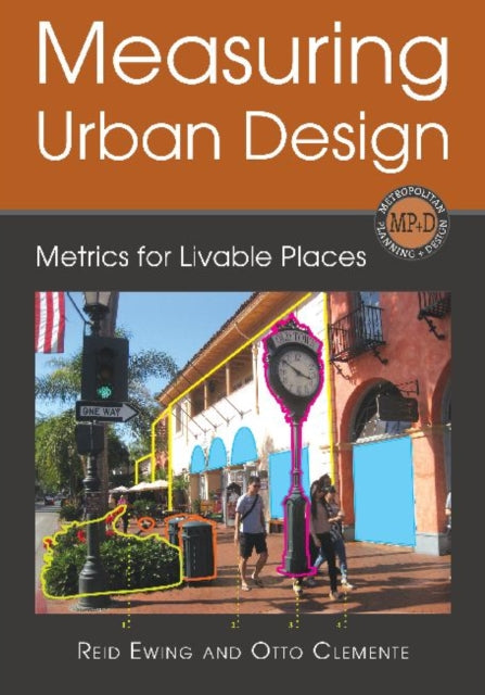 Book cover of: Measuring Urban Design. By: Reid Ewing