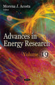 Book cover of: Advances in Energy Research. By: Morena J. Acosta