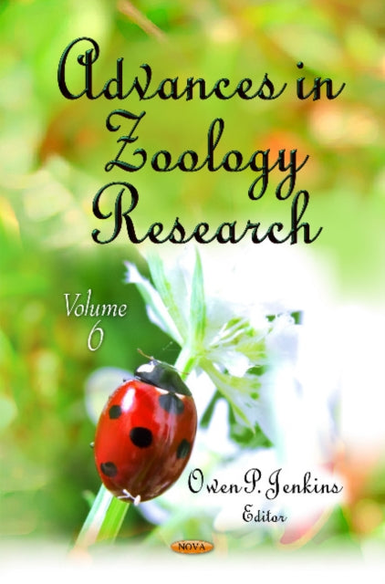 Book cover of: Advances in Zoology Research. By: Owen P. Jenkins