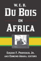 Book cover of: W. E. B. Du Bois on Africa. By: W. E. B. Du Bois