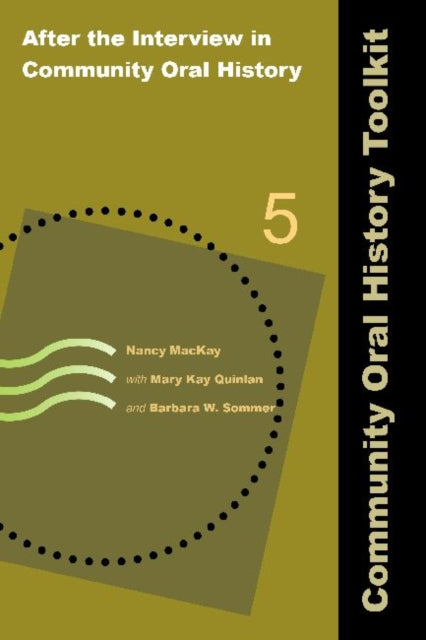 Book cover of: After the Interview in Community Oral History. By: Mary Kay Quinlan