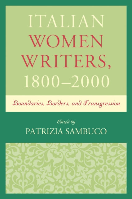 Book cover of: Italian Women Writers, 1800–2000