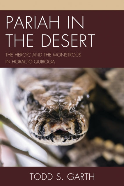 Book cover of: Pariah in the Desert. By: Todd S. Garth