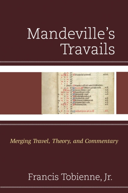 Book cover of: Mandeville's Travails. By: Francis, Jr. Tobienne