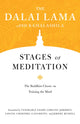Book cover of: Stages of Meditation. By: His Holiness Tenzin Gyatso the XIV Dalai Lama