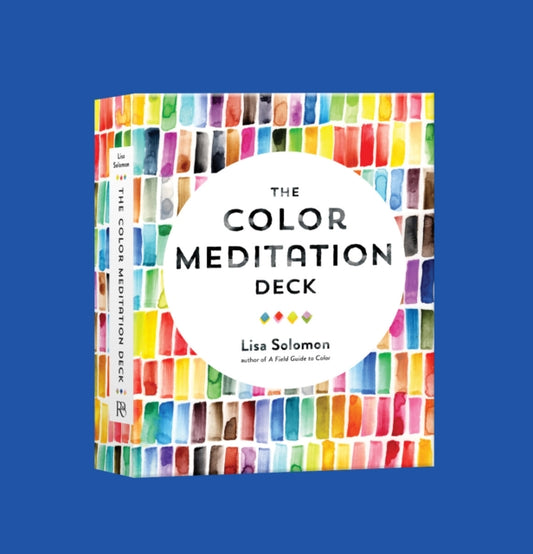 Book cover of: Color Meditation Deck. By: Lisa Solomon