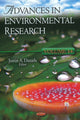 Book cover of: Advances In Environmental Research. By: Justin A. Daniels