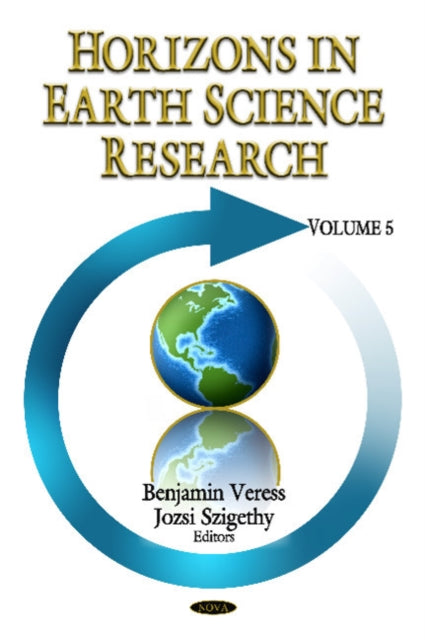 Book cover of: Horizons in Earth Science Research. By: Benjamin Veress