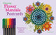 Book cover of: Coloring Flower Mandala Postcards. By: Wendy Piersall