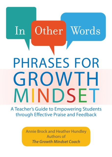 Book cover of: In Other Words: Phrases For Growth Mindset. By: Annie Brock