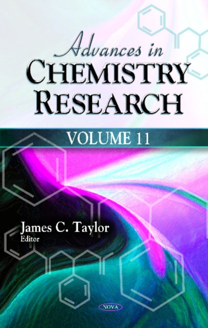 Book cover of: Advances in Chemistry Research. By: Taylor, James C.