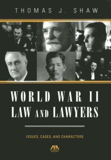 Book cover of: World War II Law and Lawyers