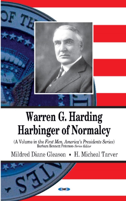 Book cover of: Warren G Harding. By: Hollis Micheal Tarver Denova