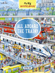 Book cover of: My Big Wimmelbook® - All Aboard the Train!. By: Stefan Lohr