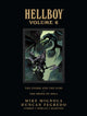 Book cover of: Hellboy Library Edition Volume 6: The Storm and the Fury and The Bride of Hell. By: Mike Mignola