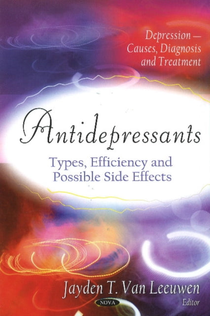 Book cover of: Antidepressants. By: Jayden T. Van Leeuwen