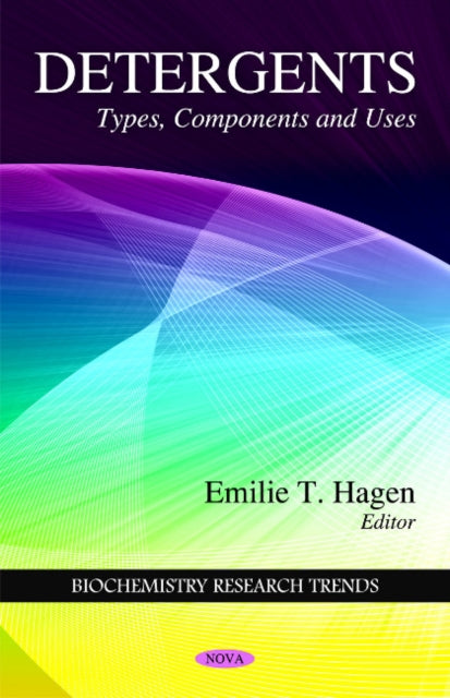 Book cover of: Detergents. By: Emilie T. Hagen