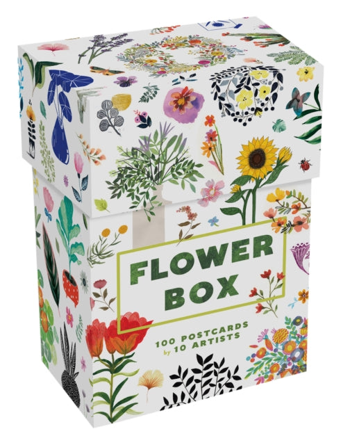 Book cover of: Flower Box Postcards. By: Princeton Architectural Press