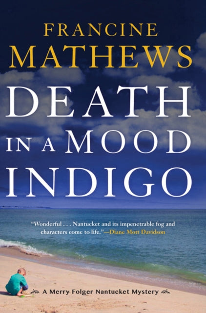 Book cover of: Death in a Mood Indigo. By: Francine Mathews