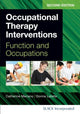Book cover of: Occupational Therapy Interventions. By: Catherine Meriano